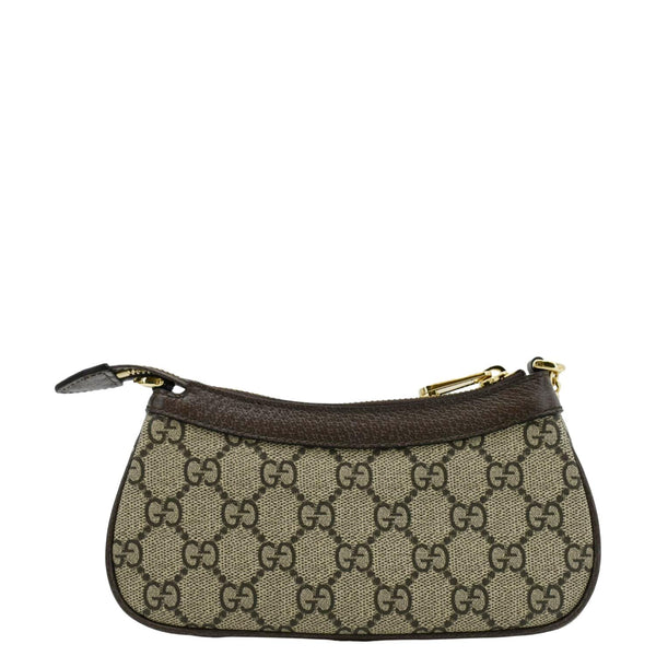 GUCCI Ophidia Mini GG Supreme Canvas Shoulder Bag Beige 764960
