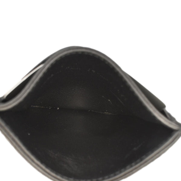 CHRISTIAN DIOR Diorama Cannage Leather Card Holder Black