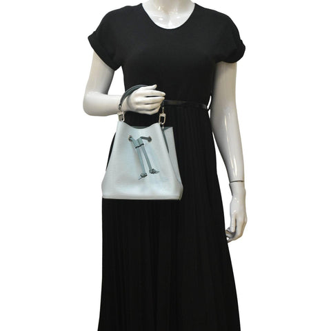 LOUIS VUITTON NeoNoe BB Epi Leather Shoulder Bag Light Blue