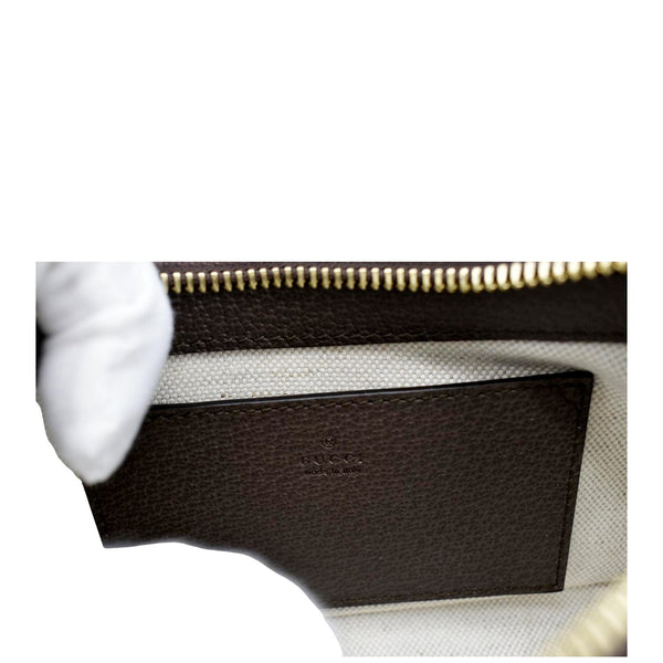 GUCCI Ophidia Mini GG Supreme Canvas Shoulder Bag Beige 764960