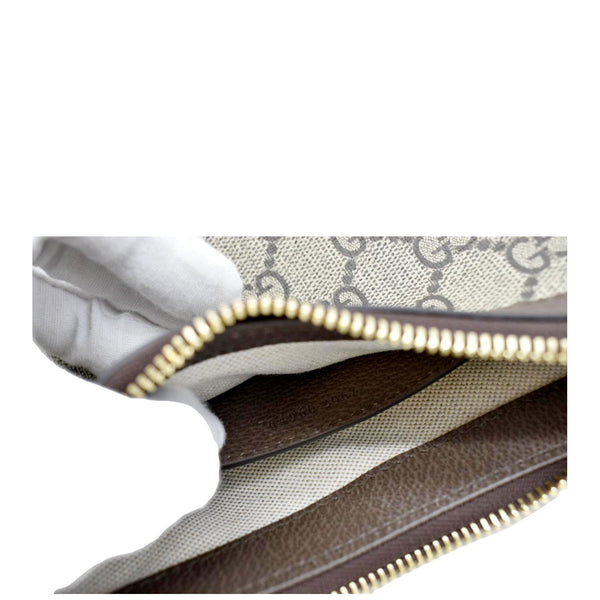 GUCCI Ophidia Mini GG Supreme Canvas Shoulder Bag Beige 764960