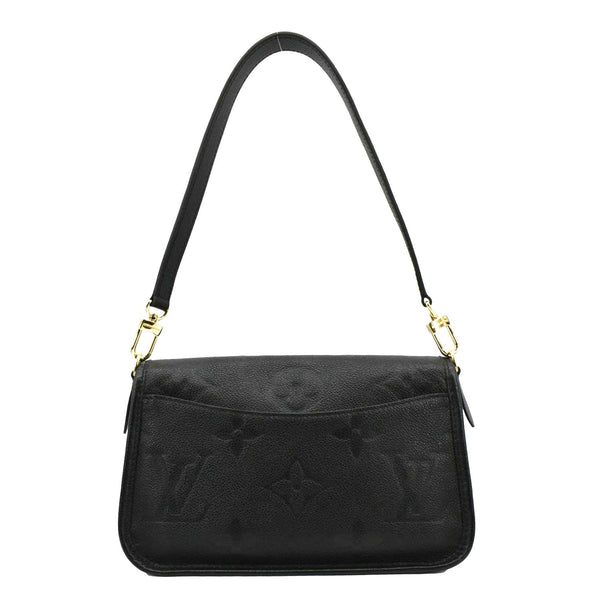 LOUIS VUITTON  Diane Empreinte Leather Crossbody Bag Black