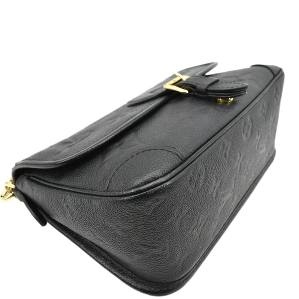 LOUIS VUITTON  Diane Empreinte Leather Crossbody Bag Black