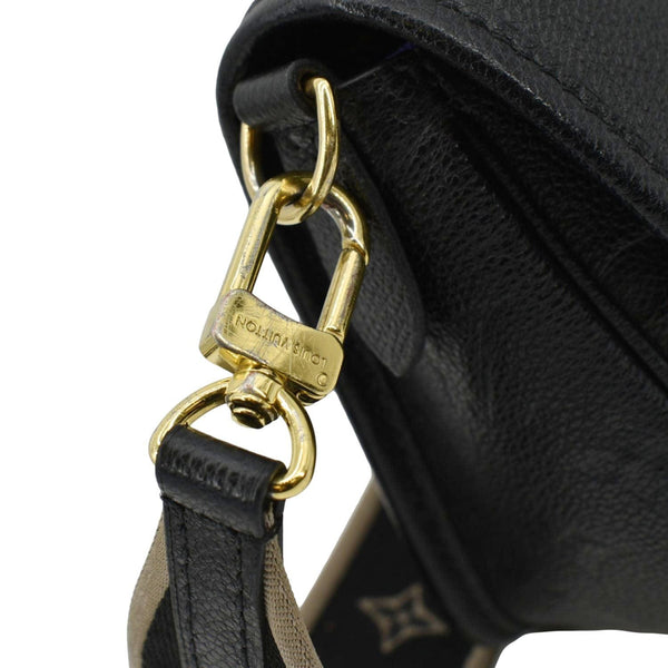 LOUIS VUITTON  Diane Empreinte Leather Crossbody Bag Black