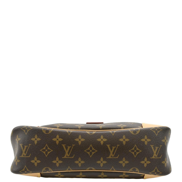 LOUIS VUITTON Odeon NM MM Monogram Canvas Shoulder Bag Brown