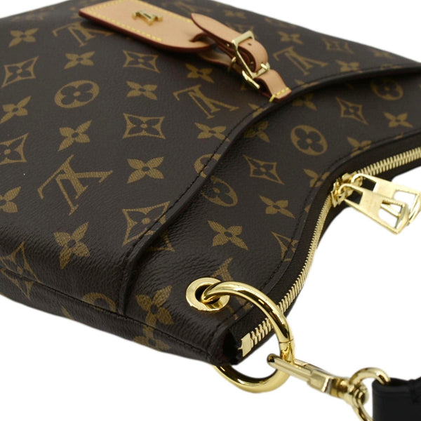 LOUIS VUITTON Odeon NM MM Monogram Canvas Shoulder Bag Brown