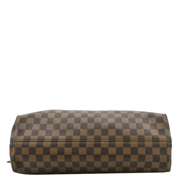 LOUIS VUITTON Graceful MM Damier Ebene Shoulder Bag Brown