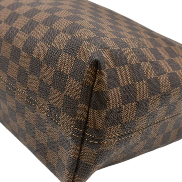 LOUIS VUITTON Graceful MM Damier Ebene Shoulder Bag Brown