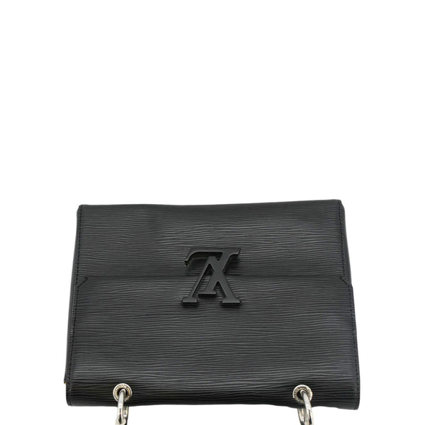 LOUIS VUITTON Grenelle PM Epi Leather Shoulder Bag Black