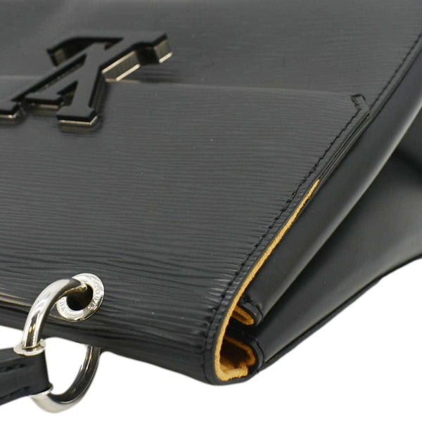 LOUIS VUITTON Grenelle PM Epi Leather Shoulder Bag Black