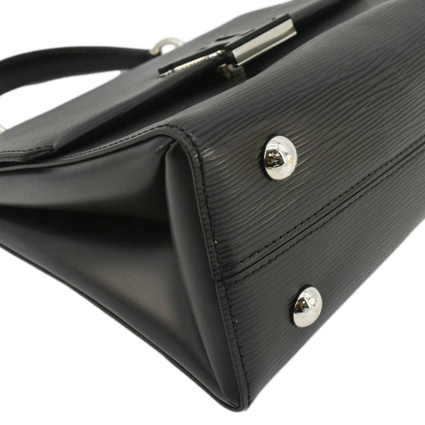 LOUIS VUITTON Grenelle PM Epi Leather Shoulder Bag Black