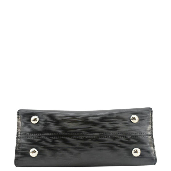 LOUIS VUITTON Grenelle PM Epi Leather Shoulder Bag Black