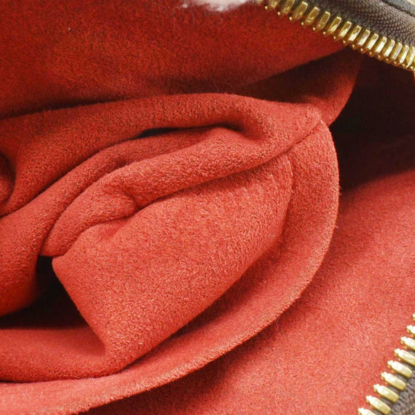 LOUIS VUITTON Trevi PM Damier Ebene Satchel Shoulder Bag Brown