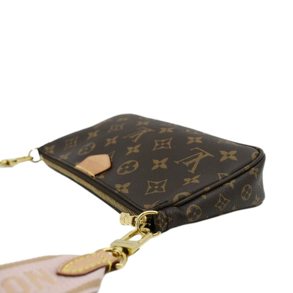 LOUIS VUITTON Multi Pochette Accessoires Monogram Canvas Crossbody Bag Brown