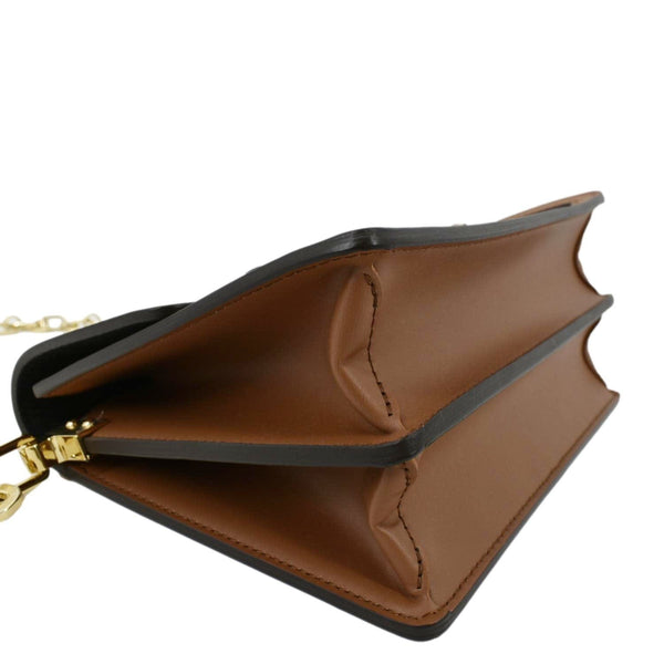 LOUIS VUITTON Dauphine MM Monogram Reverse Canvas Shoulder Bag Brown