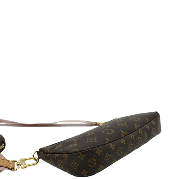 LOUIS VUITTON Multi Pochette Accessoires Monogram Canvas Crossbody Bag Brown