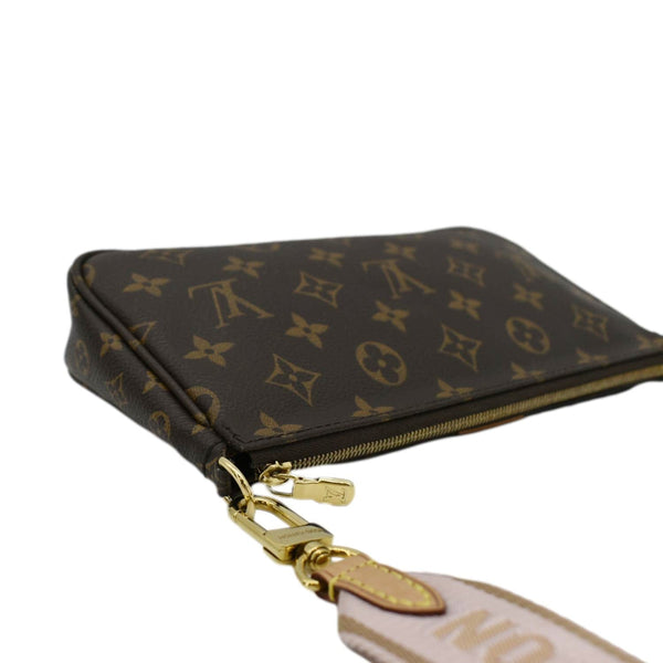 LOUIS VUITTON Multi Pochette Accessoires Monogram Canvas Crossbody Bag Brown