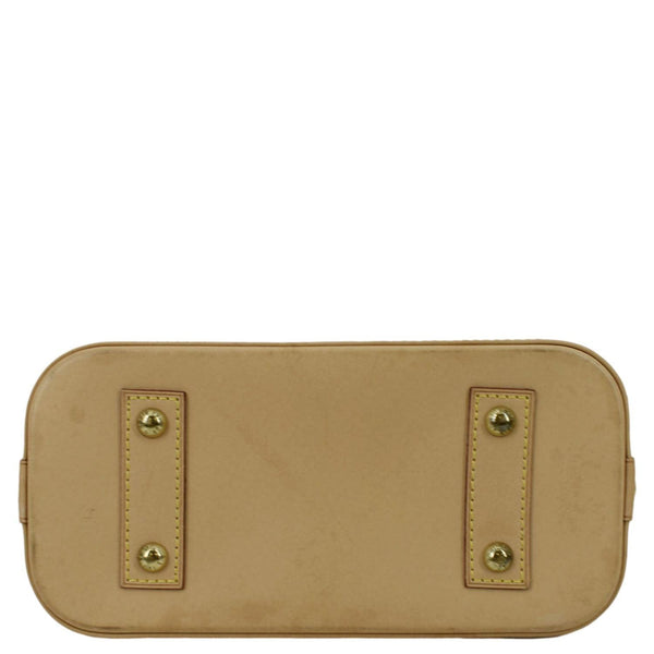 LOUIS VUITTON Alma BB Monogram Canvas Satchel Crossbody Bag Brown