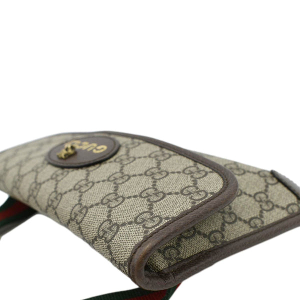 GUCCI Neo Vintage GG Monogram Canvas Belt Bag Beige 493930