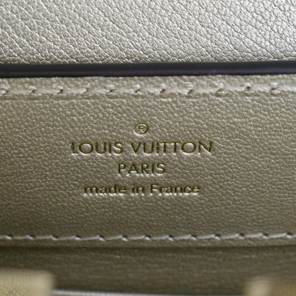 LOUIS VUITTON Capucines Mini Karung Skin Leather Shoulder Bag Full Moon