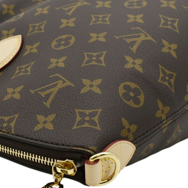 LOUIS VUITTON Boetie MM Monogram Canvas Shoulder Bag Brown