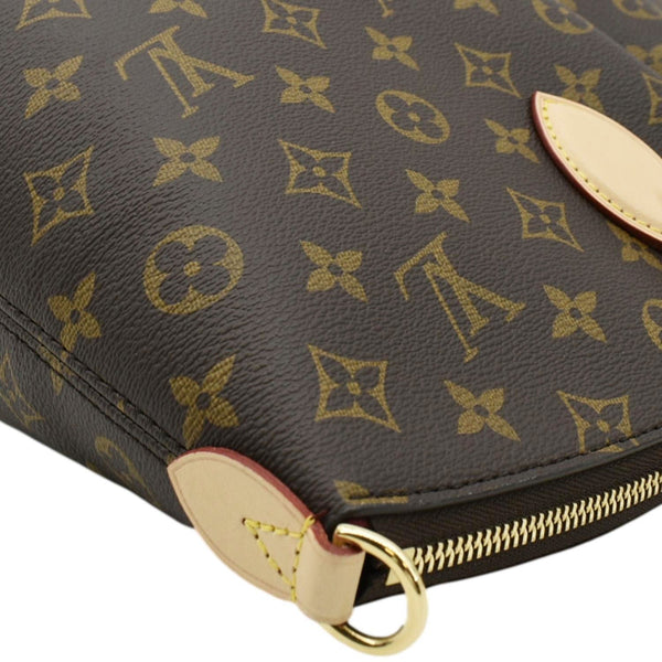 LOUIS VUITTON Boetie MM Monogram Canvas Shoulder Bag Brown