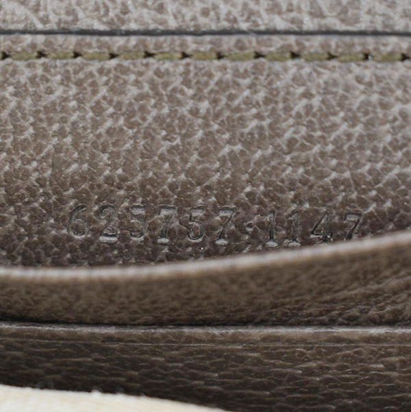 GUCCI Mini Ophidia New Acero GG Supreme Monogram Web Crossbody Bag Beige 625757