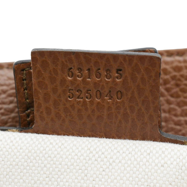 GUCCI Ophidia GG Medium Jacquard Denim Tote Bag Navy Blue