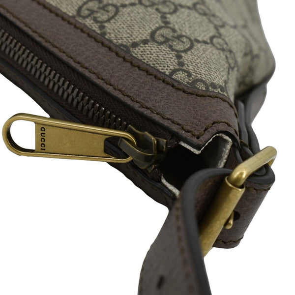 GUCCI Ophidia GG Supreme Canvas Shoulder Bag Beige 598125