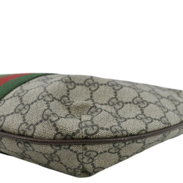 GUCCI Ophidia GG Supreme Canvas Shoulder Bag Beige 598125