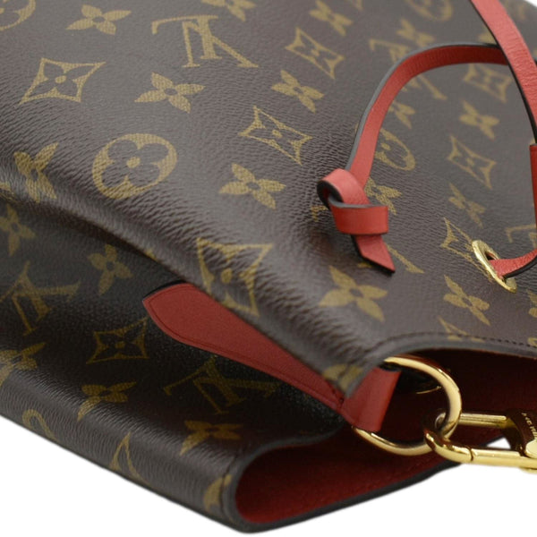 LOUIS VUITTON Neonoe Monogram Canvas Shoulder Bag Poppy