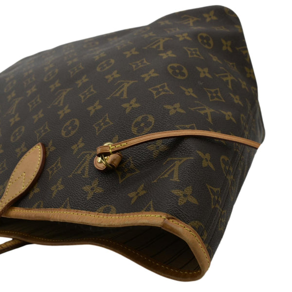 LOUIS VUITTON Neverfull GM Monogram Canvas Tote Bag Brown