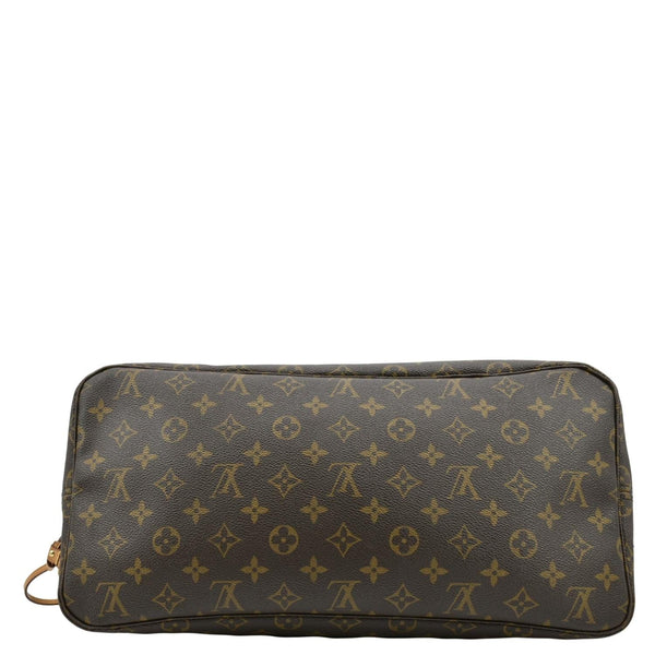 LOUIS VUITTON Neverfull GM Monogram Canvas Tote Bag Brown