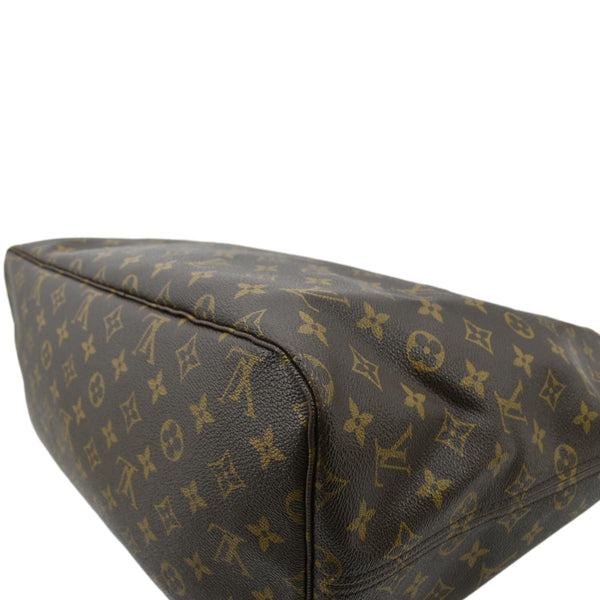 LOUIS VUITTON Neverfull GM Monogram Canvas Tote Bag Brown