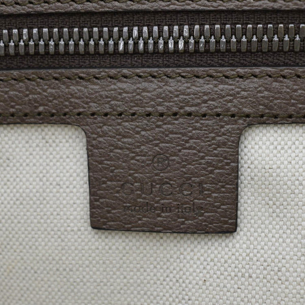 GUCCI Ophidia GG Supreme Canvas Shoulder Bag Beige 598125