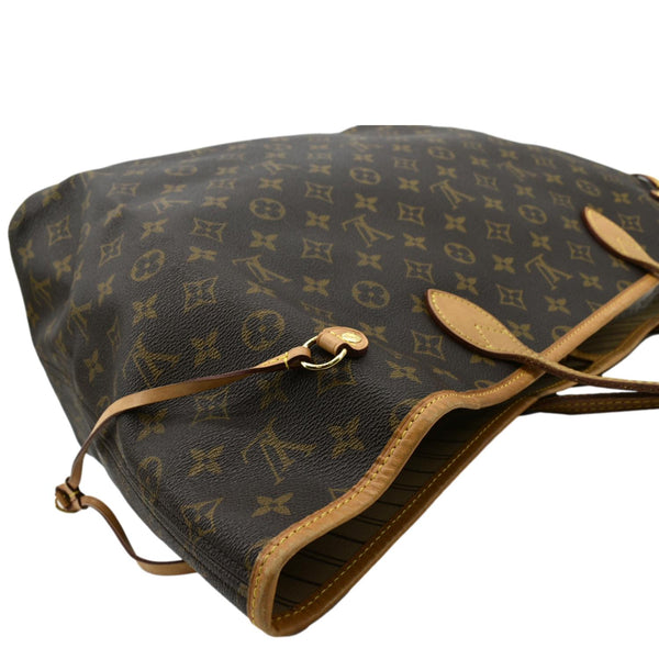 LOUIS VUITTON Neverfull GM Monogram Canvas Tote Bag Brown