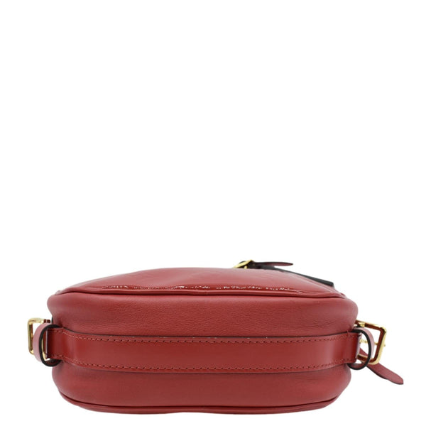 LOUIS VUITTON Boite Chapeau Mini Monogram Vernis Shoulder Bag Red