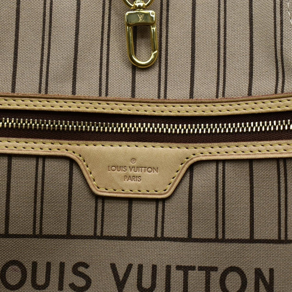 LOUIS VUITTON Neverfull GM Monogram Canvas Tote Bag Brown
