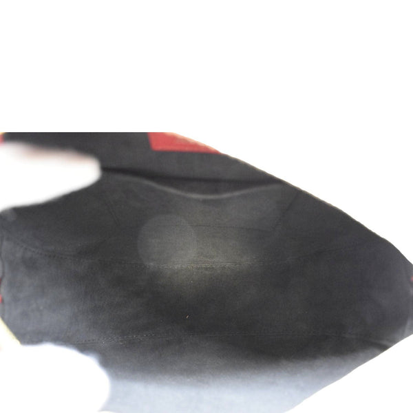 LOUIS VUITTON Boite Chapeau Mini Monogram Vernis Shoulder Bag Red