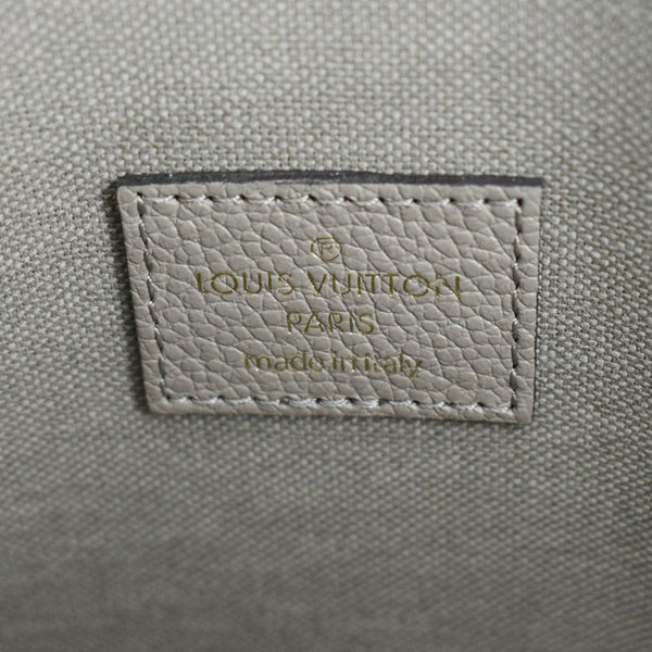 LOUIS VUITTON Pochette Felicie Monogram Leather Chain Wallet Tourterelle Gray