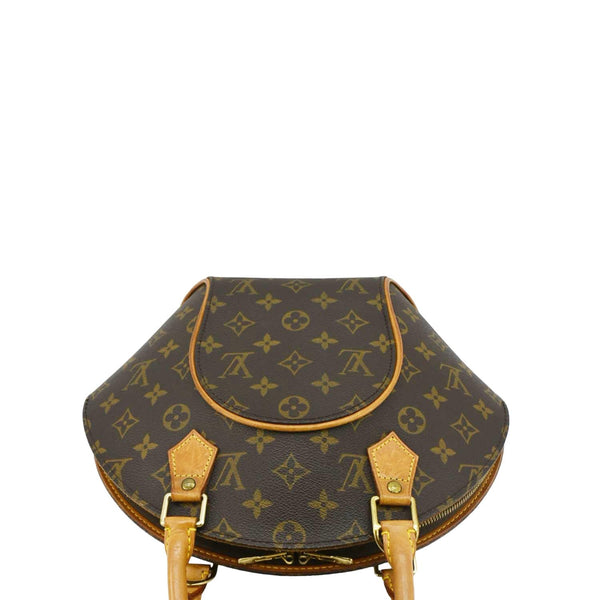 LOUIS VUITTON Ellipse PM Monogram Canvas Satchel Bag Brown