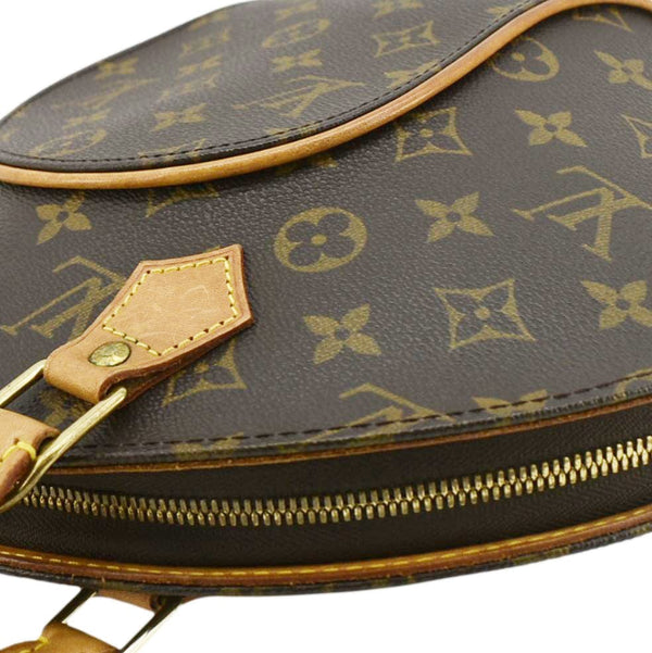 LOUIS VUITTON Ellipse PM Monogram Canvas Satchel Bag Brown