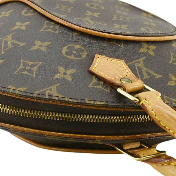 LOUIS VUITTON Ellipse PM Monogram Canvas Satchel Bag Brown