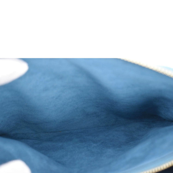 LOUIS VUITTON Coussin PM Monogram Embossed Shoulder Bag Bleuet