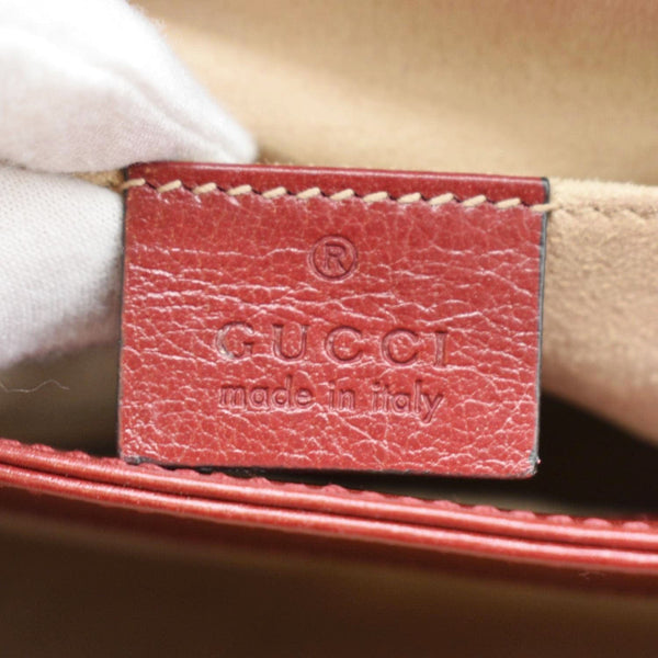 GUCCI Ophidia Small Suede Chain Shoulder Bag Denim Blue 503877