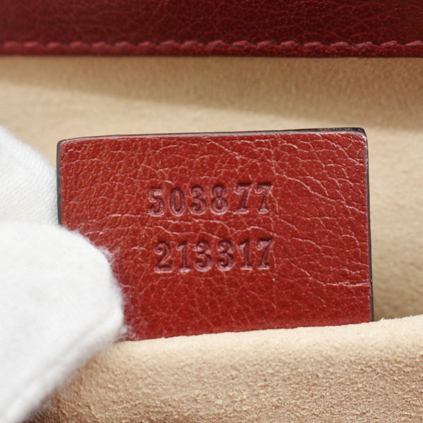 GUCCI Ophidia Small Suede Chain Shoulder Bag Denim Blue 503877