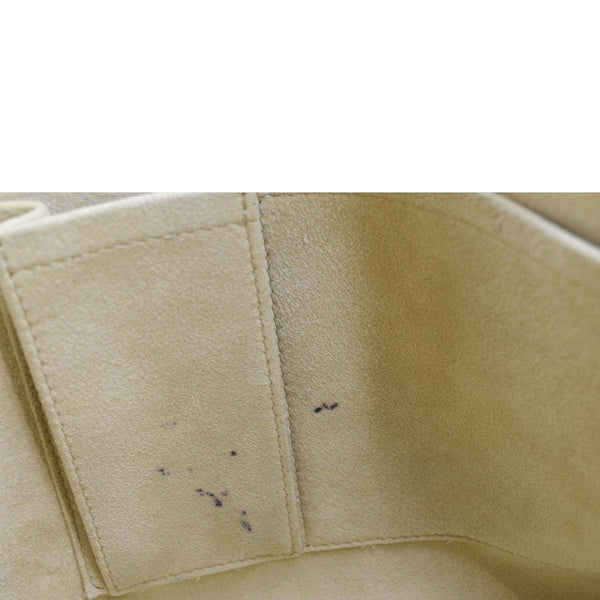 LOUIS VUITTON Saleya PM Damier Azur Tote Shoulder Bag Brown