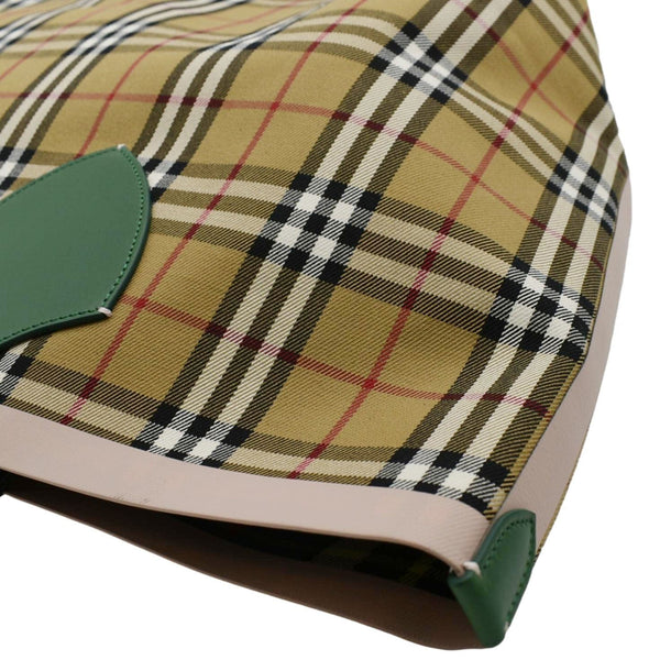 BURBERRY Giant Reversible Large Tote Bag Multicolor cormer right side look