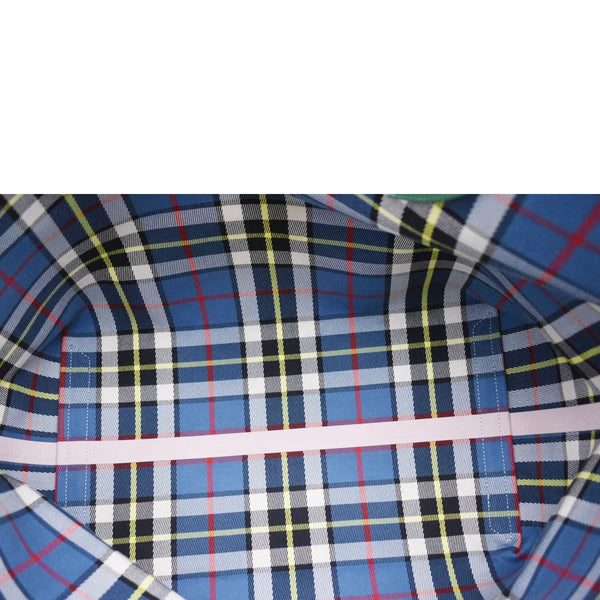BURBERRY Giant Reversible Large Vintage Check Canvas Tote Bag Multicolor