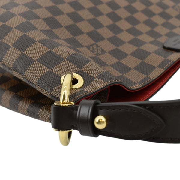 LOUIS VUITTON Graceful PM Damier Ebene Shoulder Bag Brown